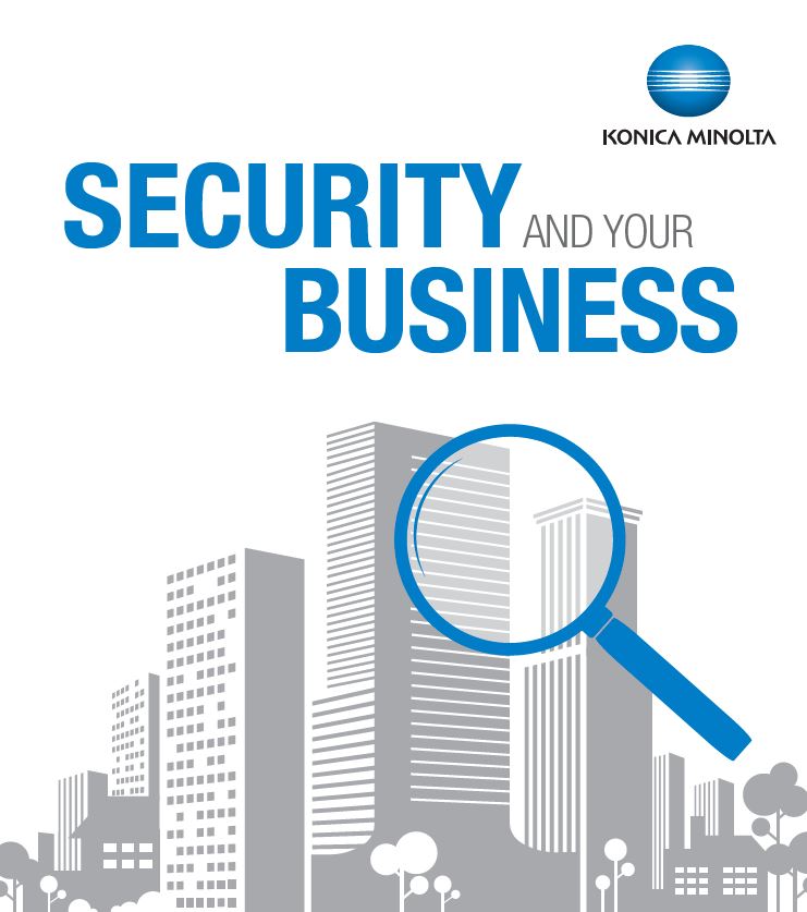 Security Info Graphic Cover, Konica-Minolta, Bauernfeind Business Technologies, Wisconsin, WI, Kyocera, KIP, FP, Konica Minolta, MBM, Dealer, Copier, Printer, MFP